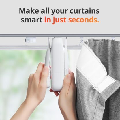 SwitchBot Smart Automatic Curtain Opener - Bluetooth Remote Control with App/Timer, Upgraded High-Performance Motor, Add SwitchBot Hub to Make it Work with Alexa, Google Home, HomeKit(Curtain 3,Rod) - Image 18