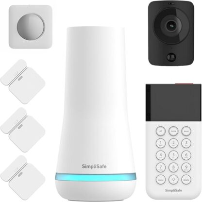 SimpliSafe Home Security System | 13 Piece Home Security Camera & Alarm System with Entry Sensor, Motion Detector & Outdoor Siren - Optional Monitoring Subscription - Compatible with Alexa - Image 16