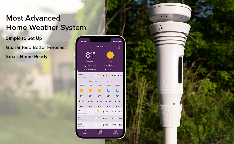 tempest weather system and app