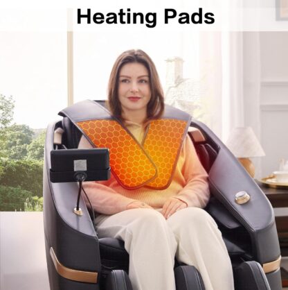 ROTAI Full Body Massage Chair,Zero Gravity Massage Chair for Home,Back Massagers for Pain Relief,Rocking Chair with Heat - Image 4