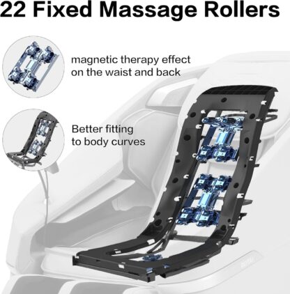 ROTAI Full Body Massage Chair,Zero Gravity Massage Chair for Home,Back Massagers for Pain Relief,Rocking Chair with Heat - Image 7