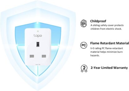 Tapo Smart Plug Wi-Fi Outlet, Works with Amazon Alexa & Google Home,Max 10A Wireless Smart Socket, Device Sharing, No Energy Monitoring, Alexa Plug, No Hub Required,Tapo P100(4-pack)(package may vary) - Image 7