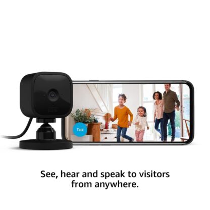 Blink Mini | Indoor plug-in pet security camera, 1080p HD day and night video, motion detection, two-way audio, easy setup, Alexa enabled — 1 camera (White) - Image 13