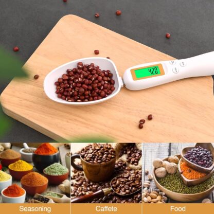 Mafiti Digital Measuring Spoon, Weighing Spoon Scale 500g / 0.1g High Precision with LCD Screen Display for Kitchen Gadgets Daily Meals and Pet/Dog/Cat Food Measuring Scoop - Image 16