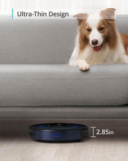 eufy L60 Robot Vacuum Cleaner, Ultra Strong 5,000 Pa Suction to Remove Hair, Dust, iPath Laser Navigation, For Deep Floor Cleaning, Ideal for Hard Floors - Image 16