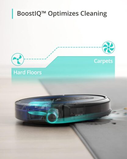 eufy L60 Robot Vacuum Cleaner, Ultra Strong 5,000 Pa Suction to Remove Hair, Dust, iPath Laser Navigation, For Deep Floor Cleaning, Ideal for Hard Floors - Image 18