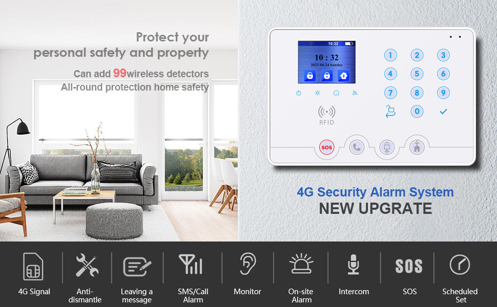 home alarm systems wireless