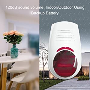 120dB loudspeaker, can be installed indoors or outdoors