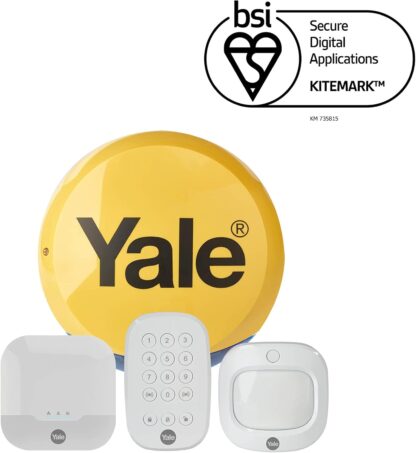 Yale IA-320 Sync Smart Home Alarm 6 piece kit. Includes Sync Alarm Hub, External Siren, 1x Door/Window Contacts, 2x PIR Motion Detector, Keypad. Works with Alexa, Google Assistant & Philips Hue - Image 10