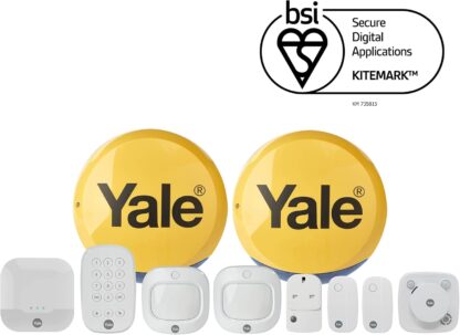 Yale IA-320 Sync Smart Home Alarm 6 piece kit. Includes Sync Alarm Hub, External Siren, 1x Door/Window Contacts, 2x PIR Motion Detector, Keypad. Works with Alexa, Google Assistant & Philips Hue - Image 21