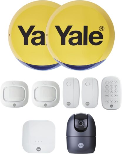 Yale IA-320 Sync Smart Home Alarm 6 piece kit. Includes Sync Alarm Hub, External Siren, 1x Door/Window Contacts, 2x PIR Motion Detector, Keypad. Works with Alexa, Google Assistant & Philips Hue - Image 25