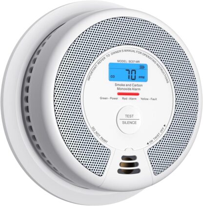 X-Sense Smart Smoke and Carbon Monoxide Alarm Combo 1 SC07-MR with 1 SBS50 Base Station, Interlinked Smoke Alarm and Carbon Monoxide Detector Compatible with X-Sense Home Security App, SC07-MR11 - Image 9