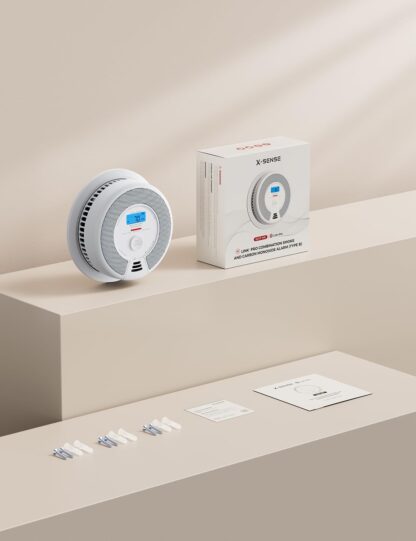 X-Sense Smart Smoke and Carbon Monoxide Alarm Combo 1 SC07-MR with 1 SBS50 Base Station, Interlinked Smoke Alarm and Carbon Monoxide Detector Compatible with X-Sense Home Security App, SC07-MR11 - Image 10