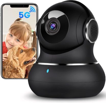 Little elf Smart Camera, Litokam 2K Indoor Security Camera with 360° Motion Tracking, Pet Camera Night Vision, [2025 New] House Cameras for Pet/Nanny, WiFi Camera Two-Way Audio, Work with Alexa - Image 19