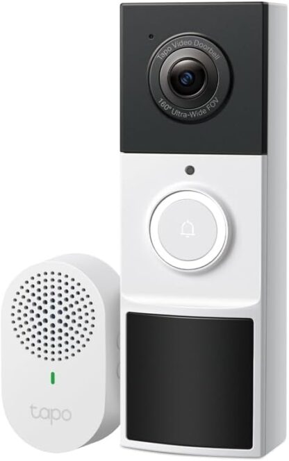 Tapo TD21 Battery Video Doorbell Wireless 2K 3MP Ultra-Clear Doorbell Camera, Ring Chime Included, Color Night, 160°DFOV Ultra-Wide, TP-Link Free AI Detection,IP65, 6-Month Battery,No Monthly Fee - Image 9