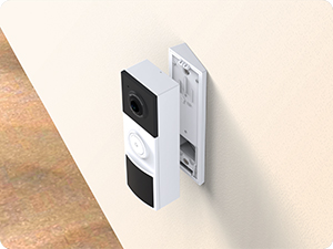 2K Battery-Powered Video Doorbell, Full View, Full Security: Your Doorway Defender