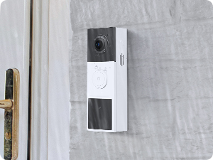 2K Battery-Powered Video Doorbell, Full View, Full Security: Your Doorway Defender